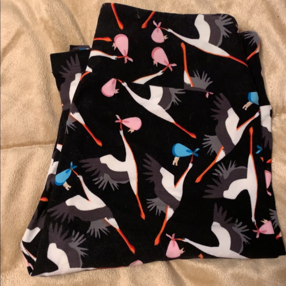 LulaRoe stork leggings